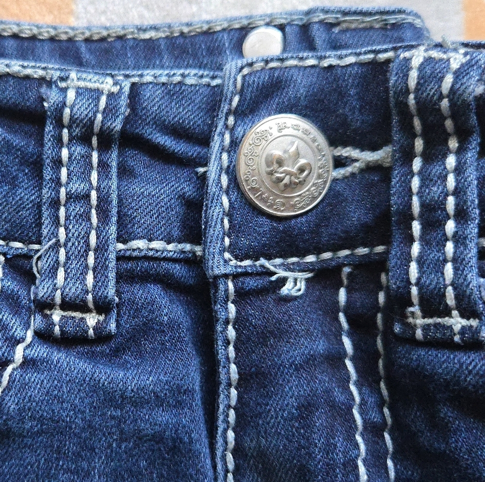 Girls (4) Rodeo Girl Blue Jeans - Picture 4 of 10